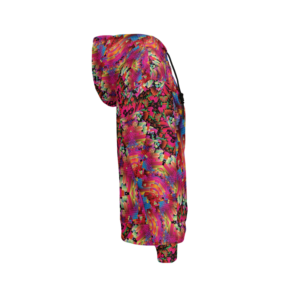 Abstract Color Explosion Men’s Relaxed Fit Hoodie - Swagger Art Store |
