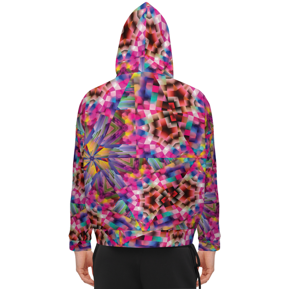 Colorful illusion Men’s Relaxed Fit Hoodie - Swagger Art Store |