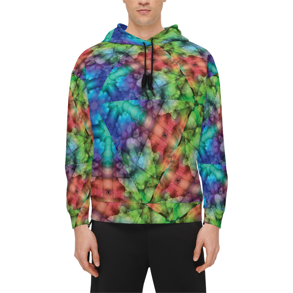 Colorful Dreams Men’s Relaxed Fit Hoodie - Swagger Art Store |