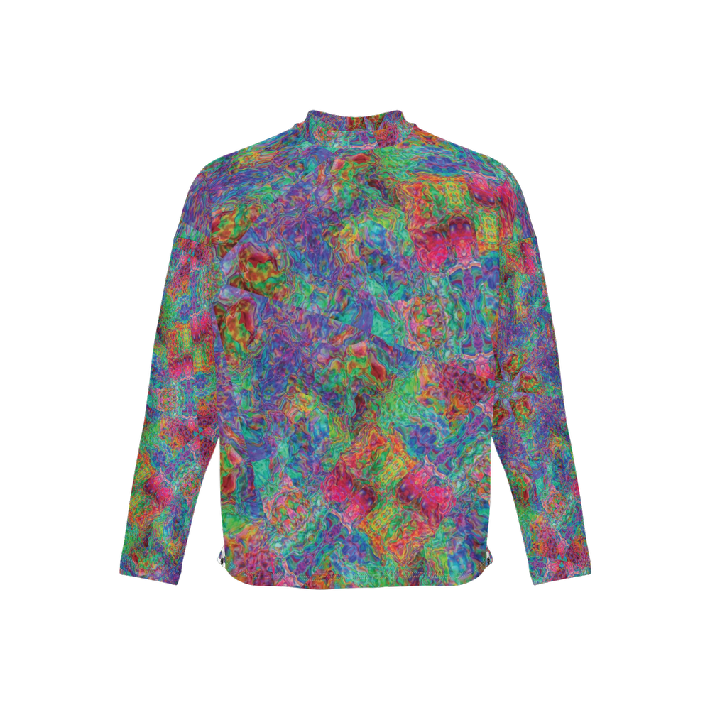 Chromatic Abstraction Men's Crewneck Sweatshirt - Swagger Art Store |