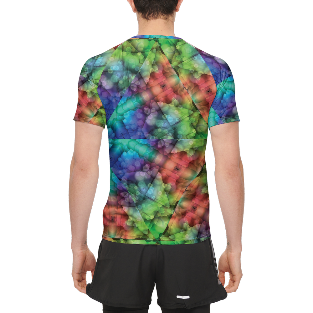 Colorful Dreams Men’s 3M Active Running T-Shirt - Swagger Art Store |