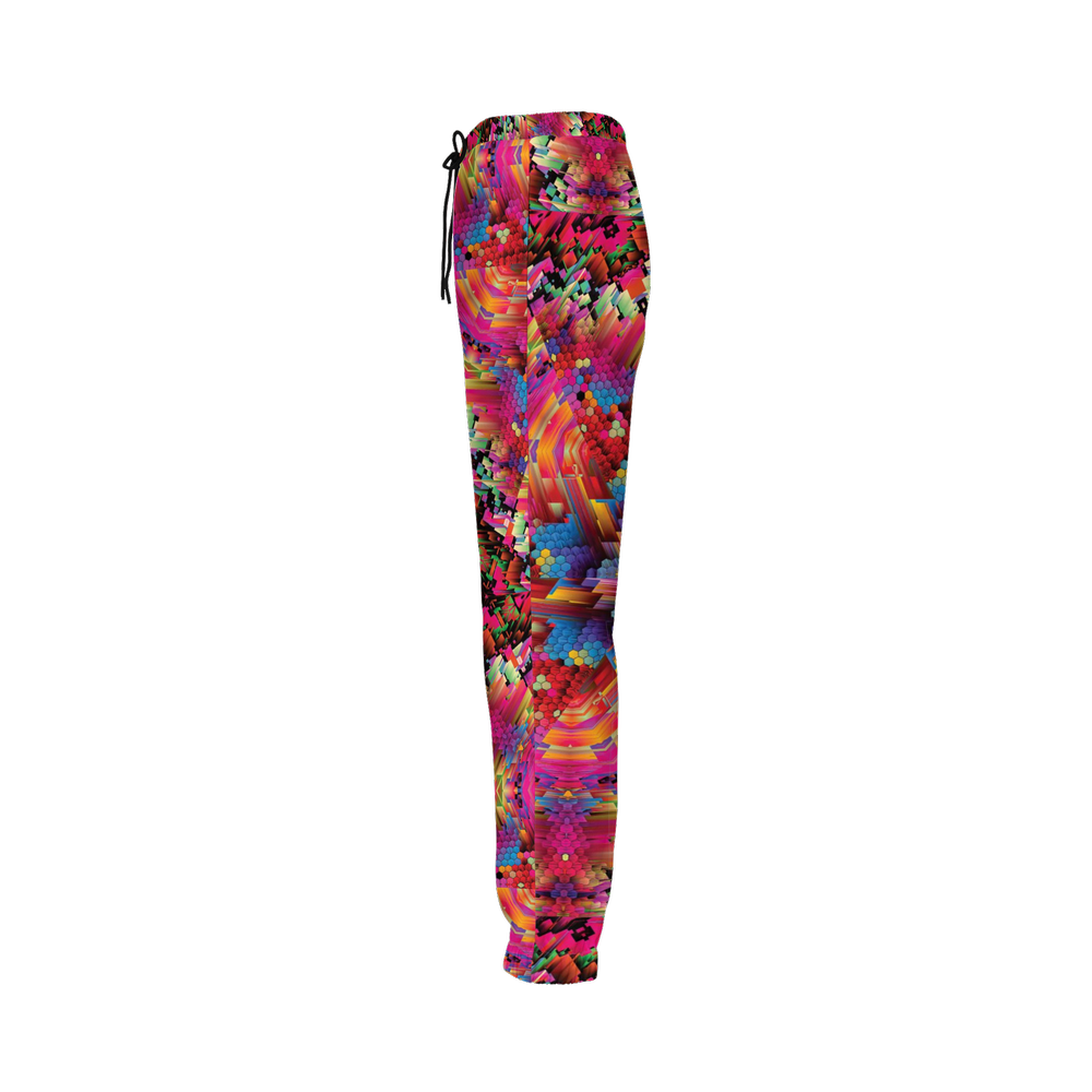 Abstract Color Explosion Unisex Casual Fit Jogging Pants - Swagger Art Store |