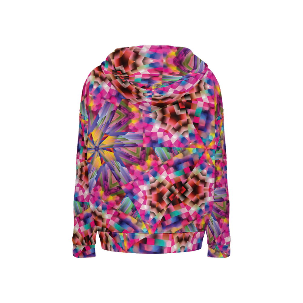 Colorful illusion Men’s Relaxed Fit Hoodie - Swagger Art Store |
