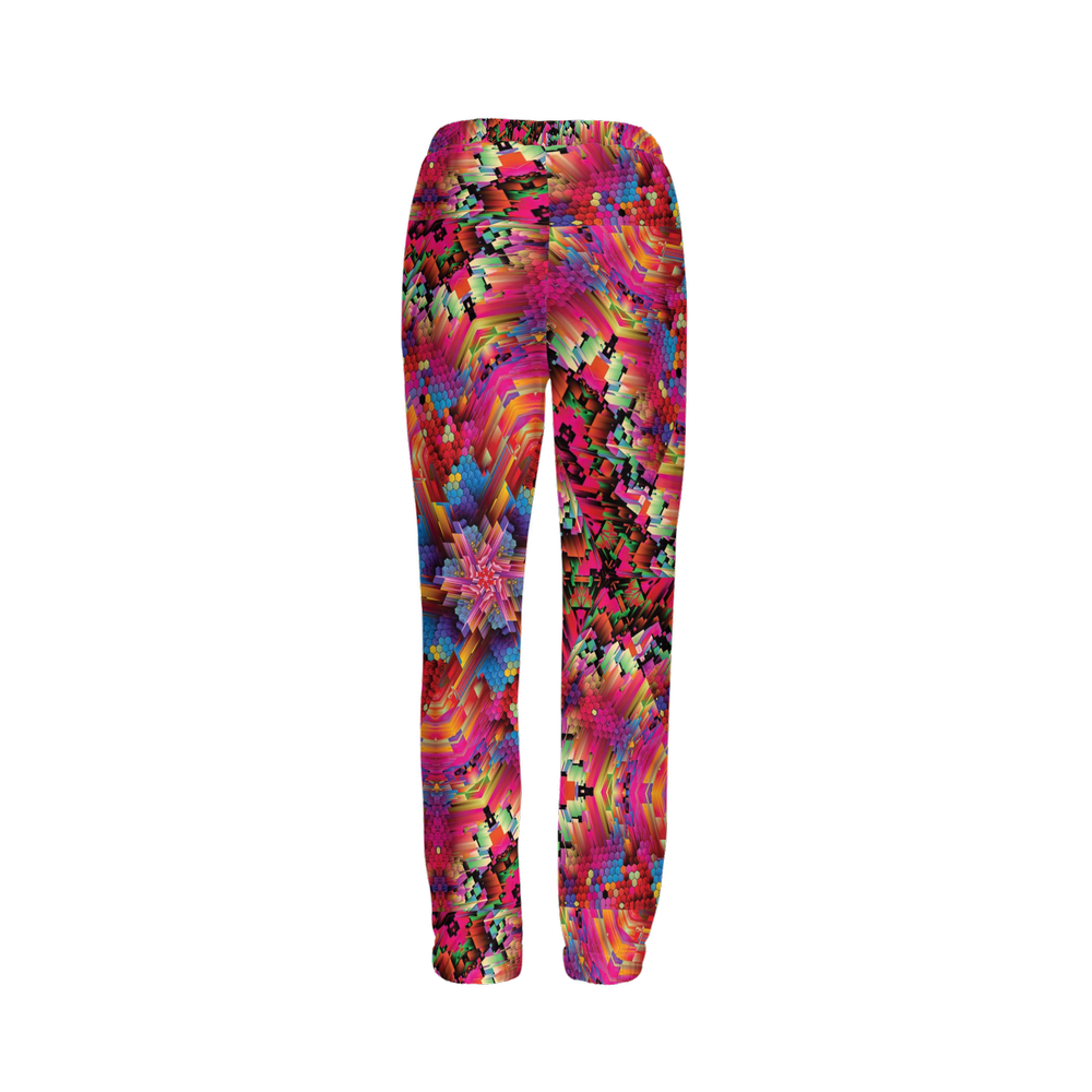 Abstract Color Explosion Unisex Casual Fit Jogging Pants - Swagger Art Store |