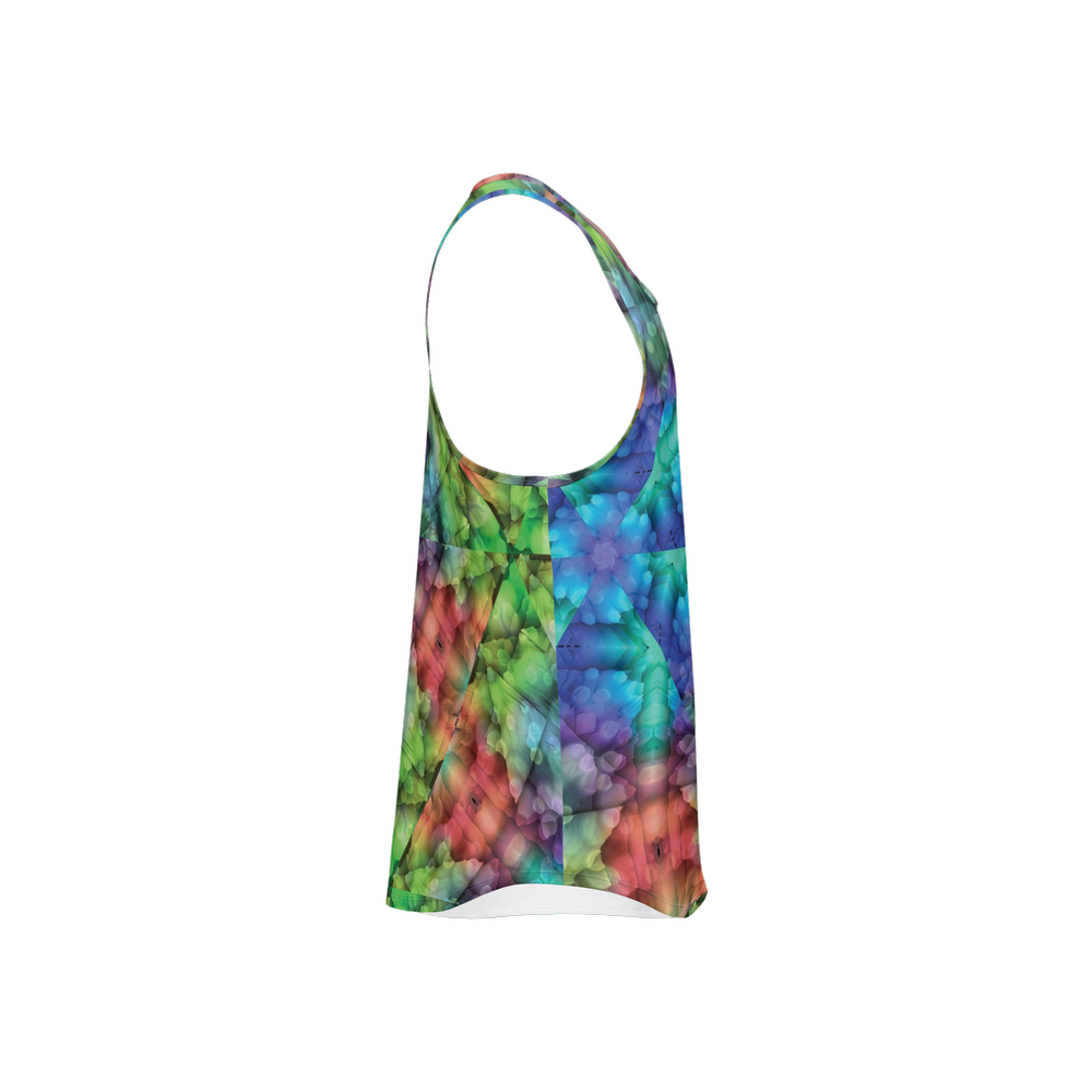 Colorful Dreams Men's Y-Back Muscle Tank Top - Swagger Art Store |