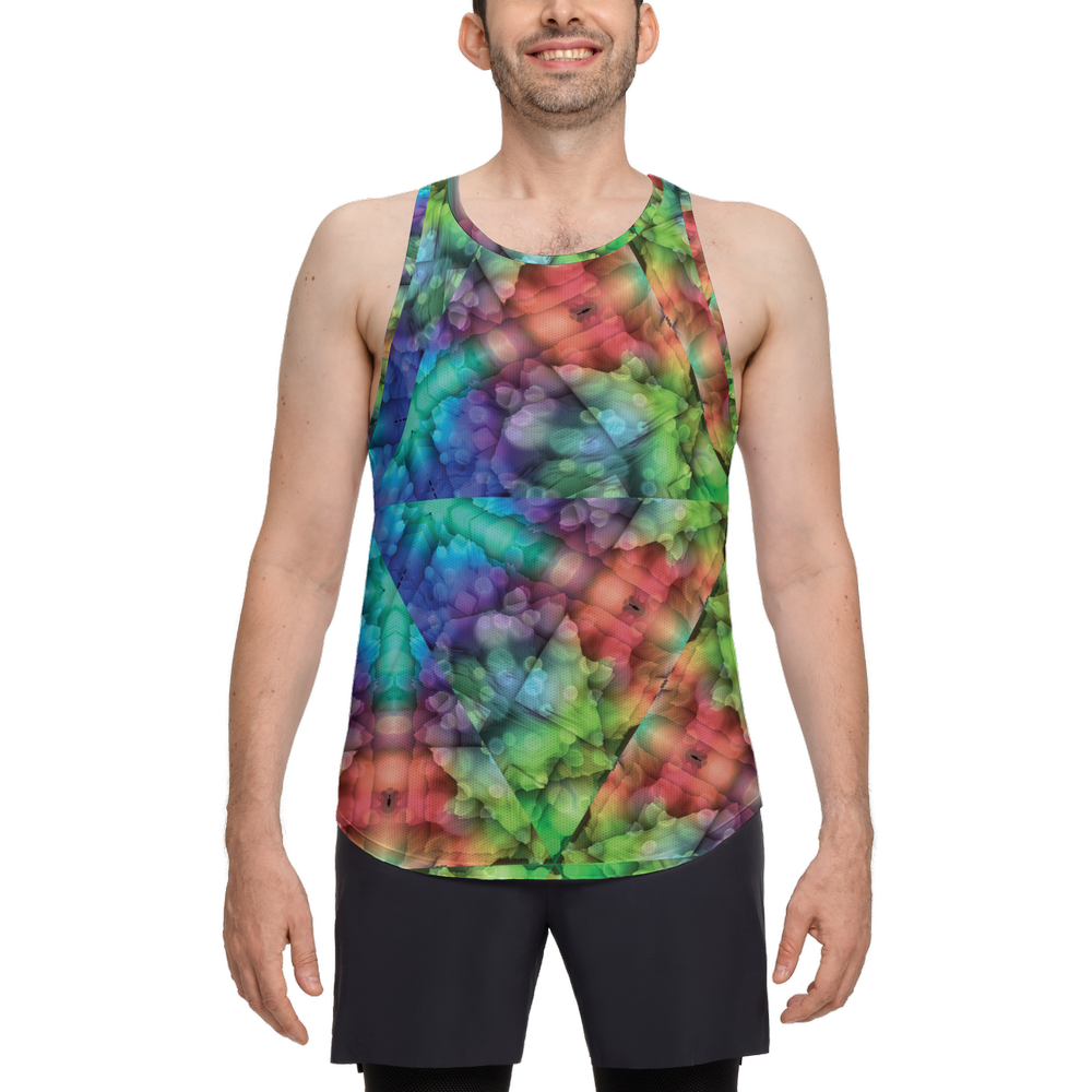 Colorful Dreams Men's Y-Back Muscle Tank Top - Swagger Art Store |