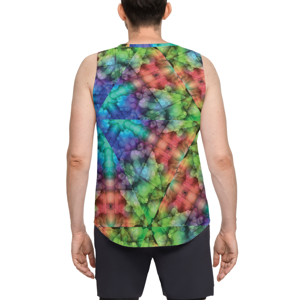 Colorful Dreams Men's Seamless Open Side Tank Top - Swagger Art Store |