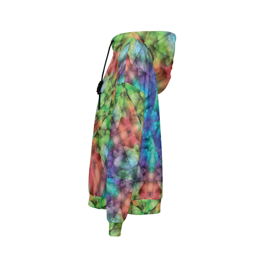 Colorful Dreams Women’s Relaxed Fit Hoodie With Front Patch - Swagger Art Store |