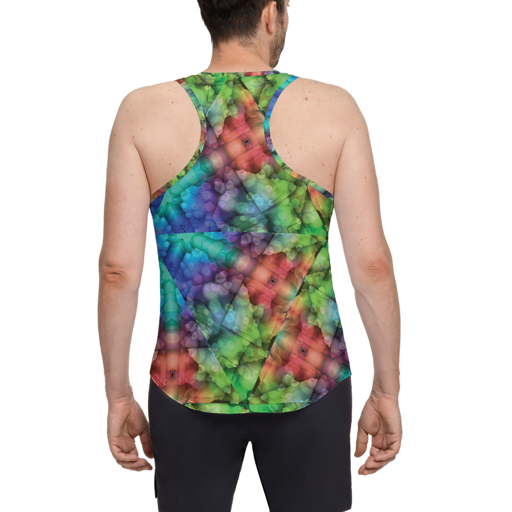 Colorful Dreams Men's Y-Back Muscle Tank Top - Swagger Art Store |