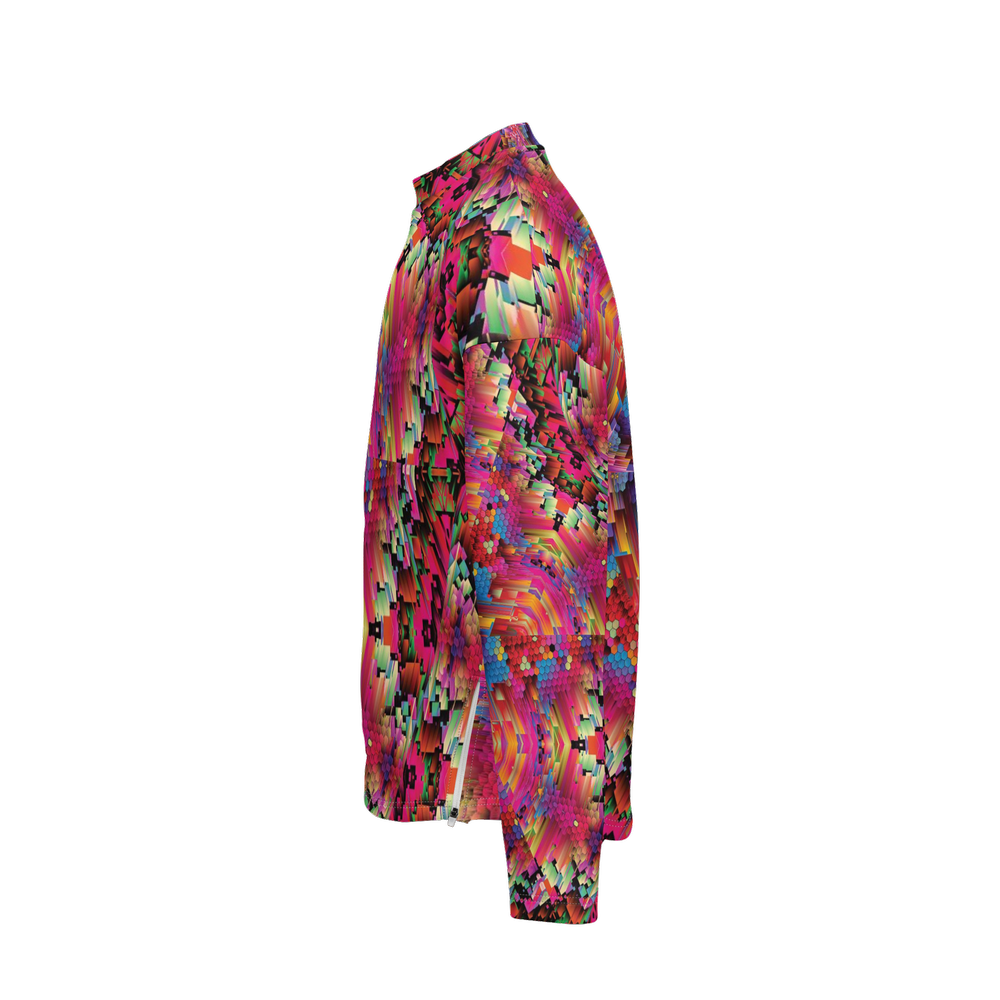 Abstract Color Explosion Men's Crewneck Sweatshirt - Swagger Art Store |