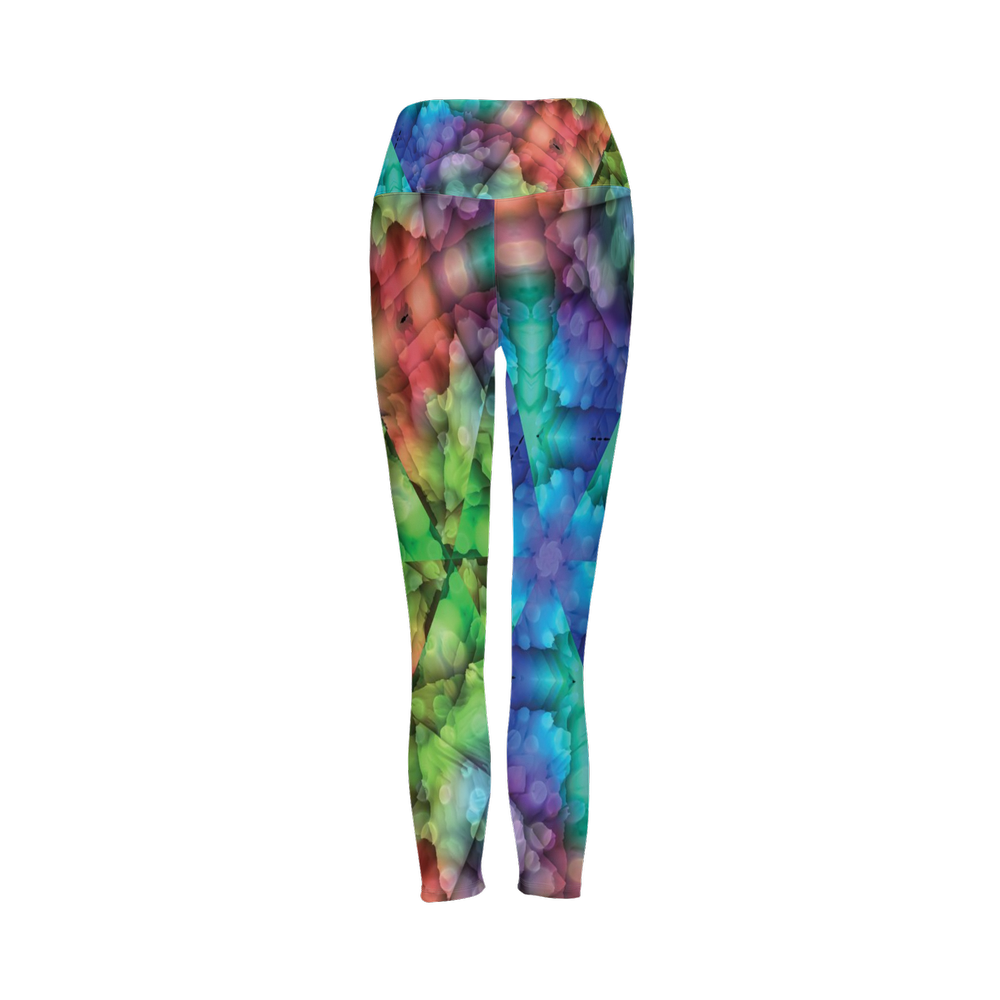 Colorful Dreams Women’s High-Rise Leggings 28" - Swagger Art Store |