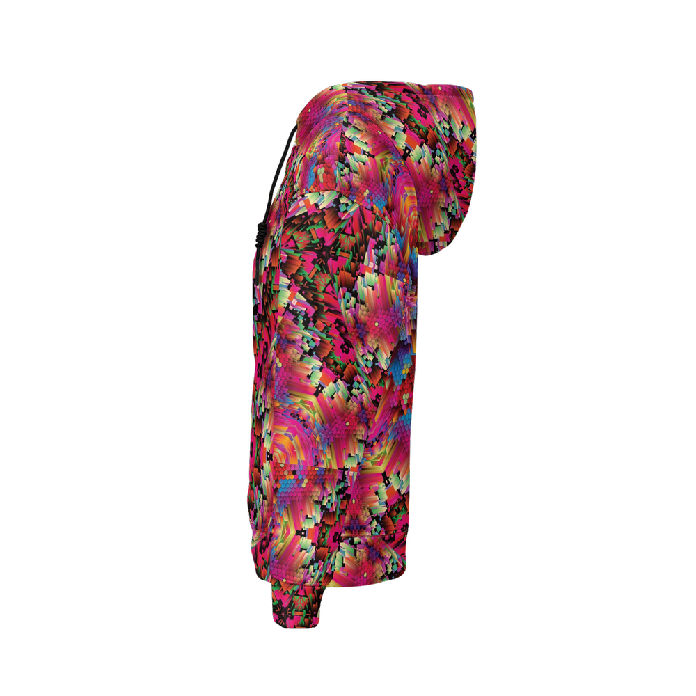 Abstract Color Explosion Men’s Relaxed Fit Hoodie - Swagger Art Store |