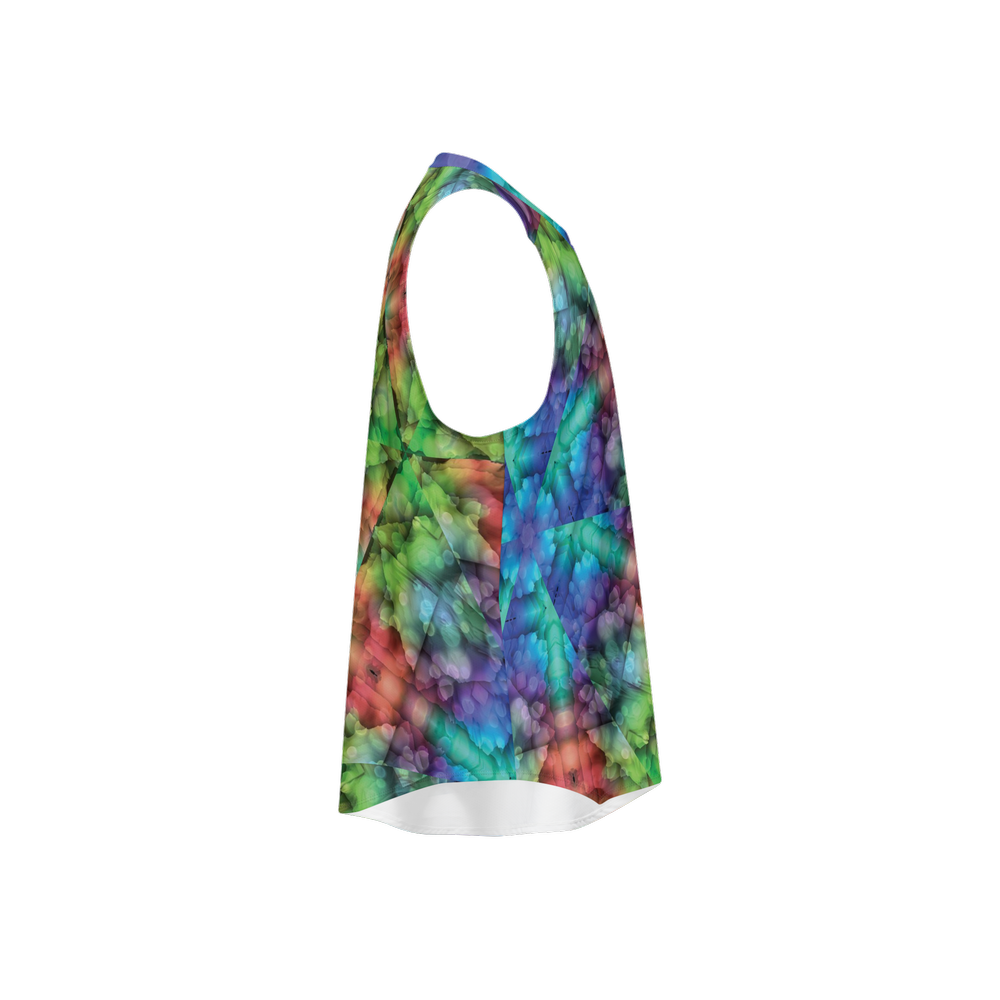 Colorful Dreams Men's Seamless Open Side Tank Top - Swagger Art Store |