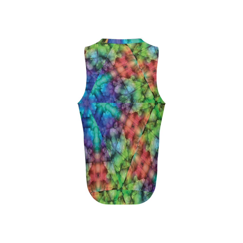 Colorful Dreams Men's Seamless Open Side Tank Top - Swagger Art Store |
