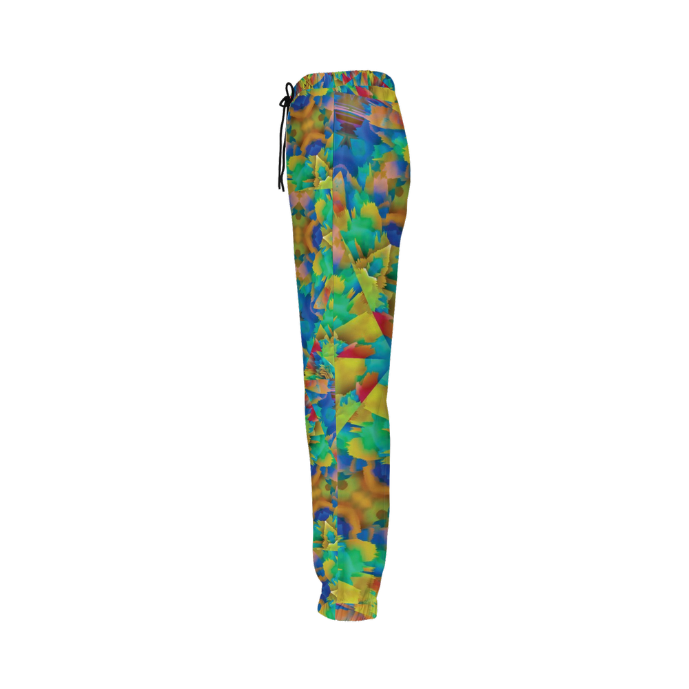 Colorful Chaos Unisex Casual Fit Jogging Pants - Swagger Art Store |