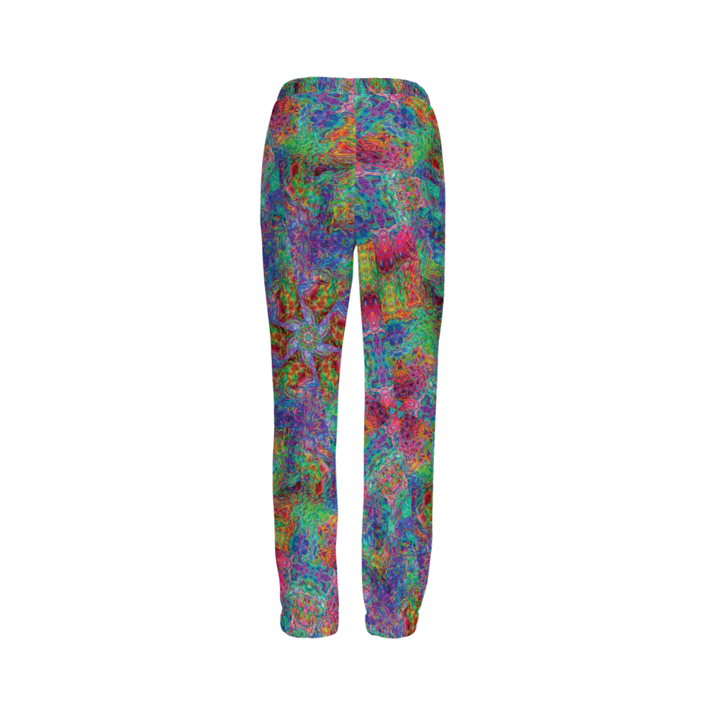 Chromatic Abstraction Unisex Casual Fit Jogging Pants - Swagger Art Store |