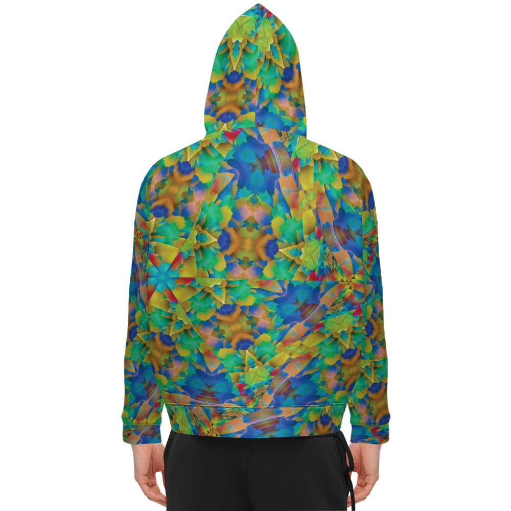 Colorful Chaos Men’s Relaxed Fit Hoodie - Swagger Art Store |