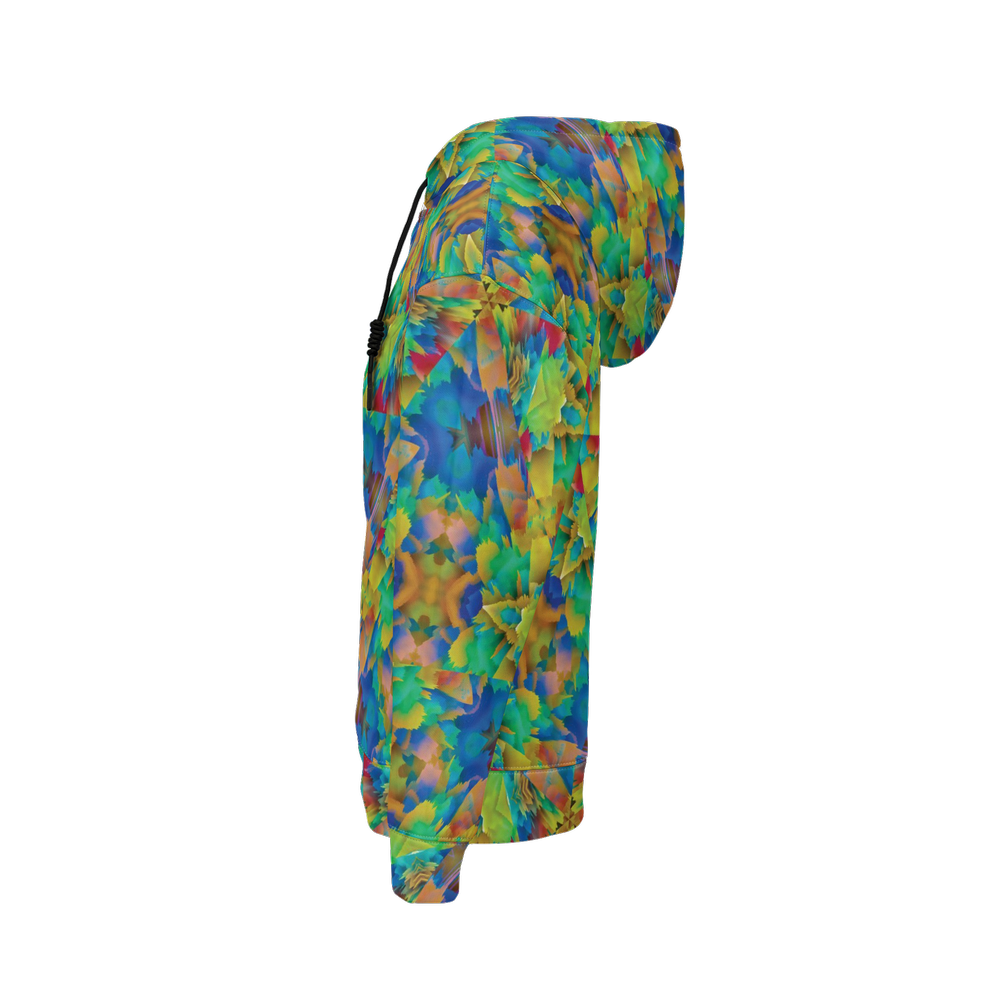 Colorful Chaos Men’s Relaxed Fit Hoodie - Swagger Art Store |