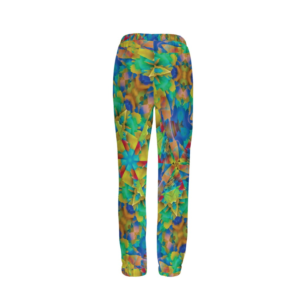 Colorful Chaos Unisex Casual Fit Jogging Pants - Swagger Art Store |