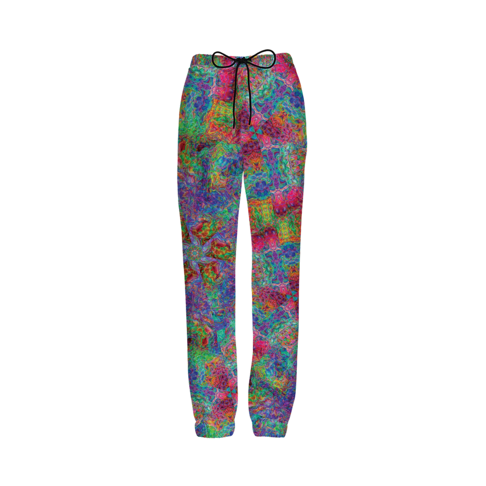 Chromatic Abstraction Unisex Casual Fit Jogging Pants - Swagger Art Store |