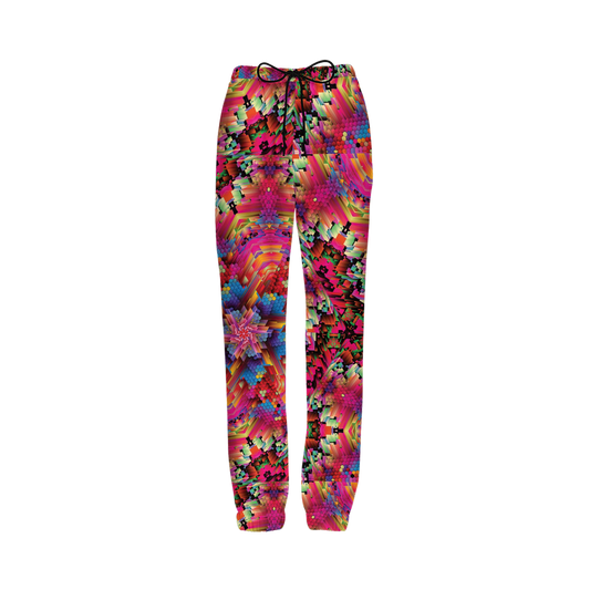 Abstract Color Explosion Unisex Casual Fit Jogging Pants - Swagger Art Store |