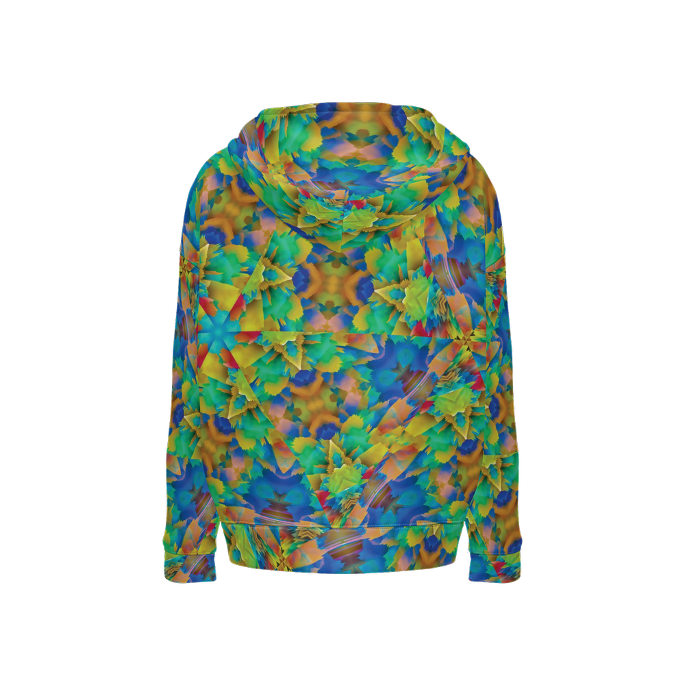 Colorful Chaos Men’s Relaxed Fit Hoodie - Swagger Art Store |