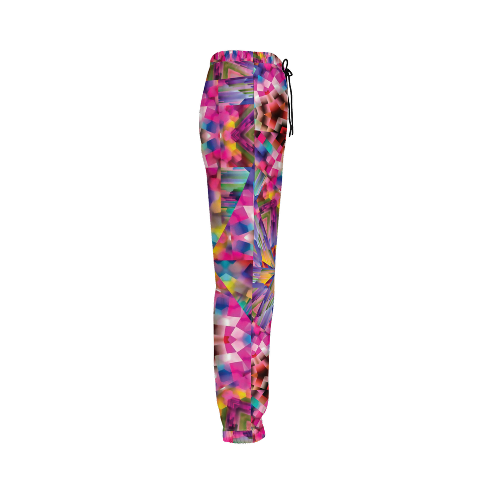 Colorful illusion Unisex Casual Fit Jogging Pants - Swagger Art Store |